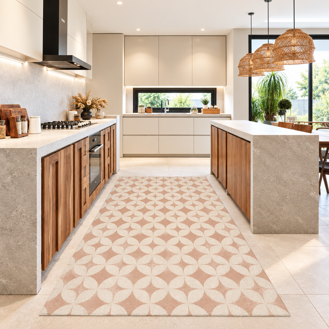 Tapis de cuisine en vinyle ou en tissu : lequel est fait pour vous ?