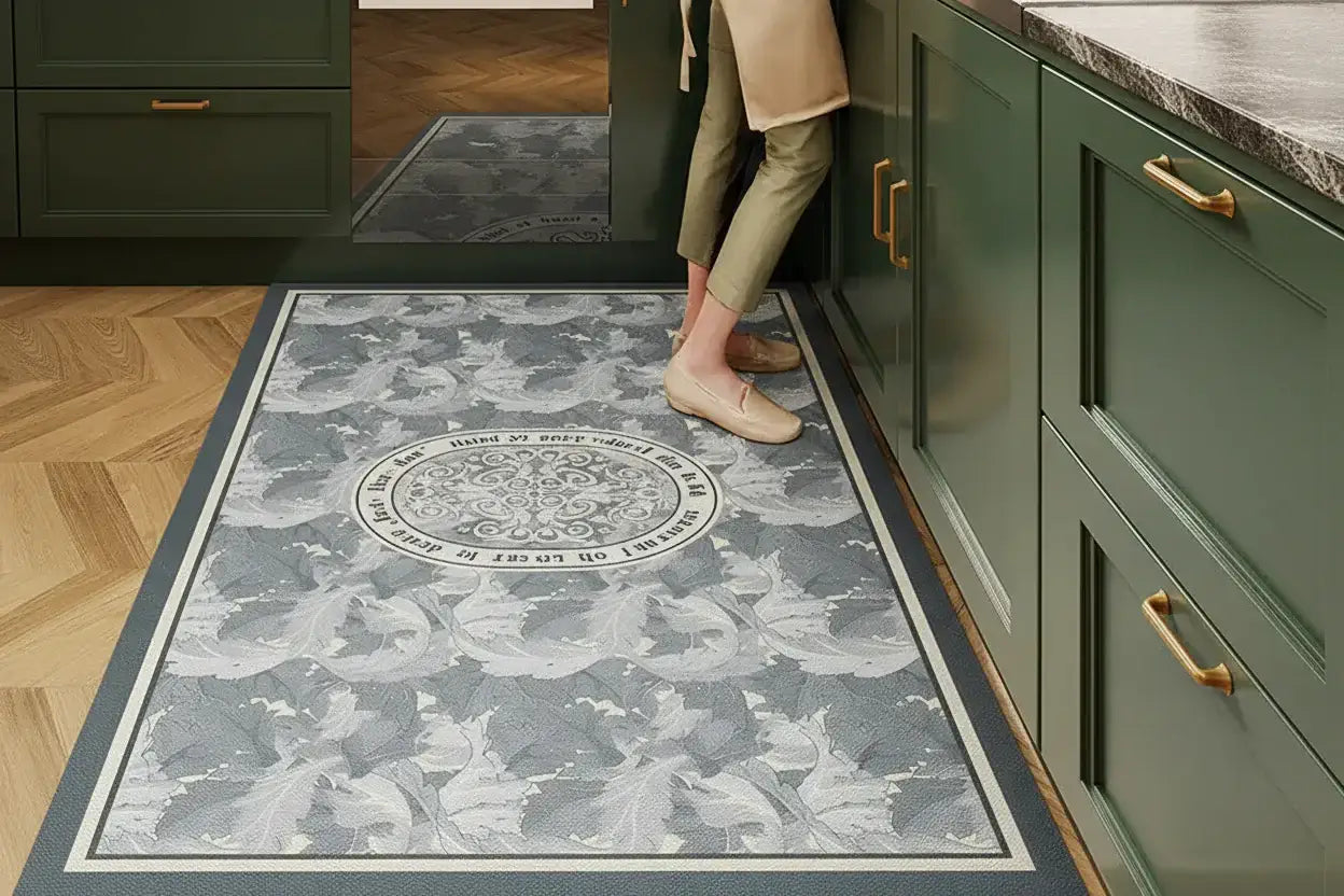 Tapis Cuisine Grande Dimension | Grand Format & Style Rétro
