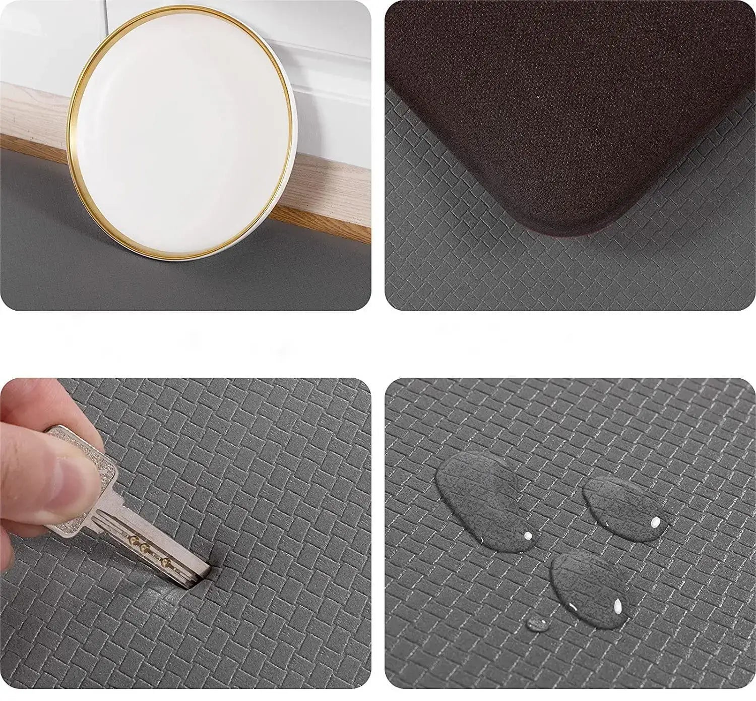 Tapis Devant Évier Anti-Fatigue | Confort Ergonomique & Antidérapant imperméable