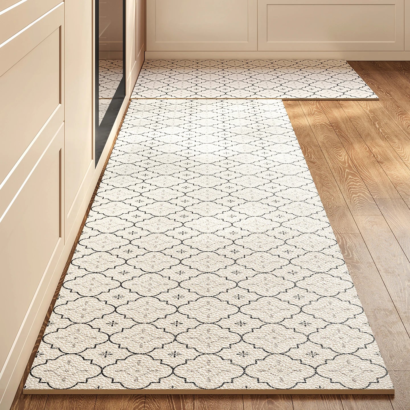 Tapis Vinyle Cuisine Antidérapant | Imperméable & Résistant design