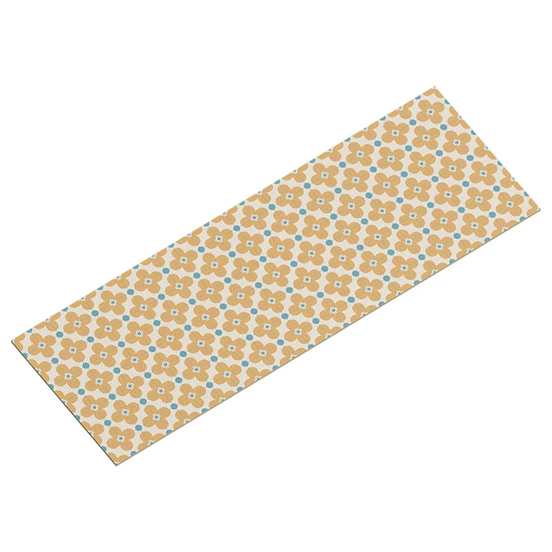 Tapis Vinyle Cuisine Antidérapant | Imperméable & Résistant  long