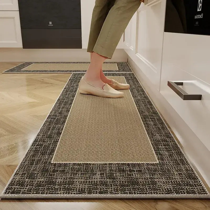 Tapis de Cuisine Antidérapant Sécurité | Absorbant 