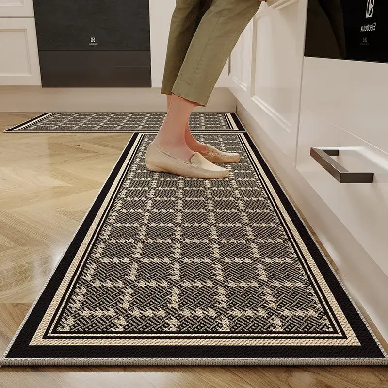 Tapis de Cuisine Devant Évier Antidérapant | Absorbant & Stable
