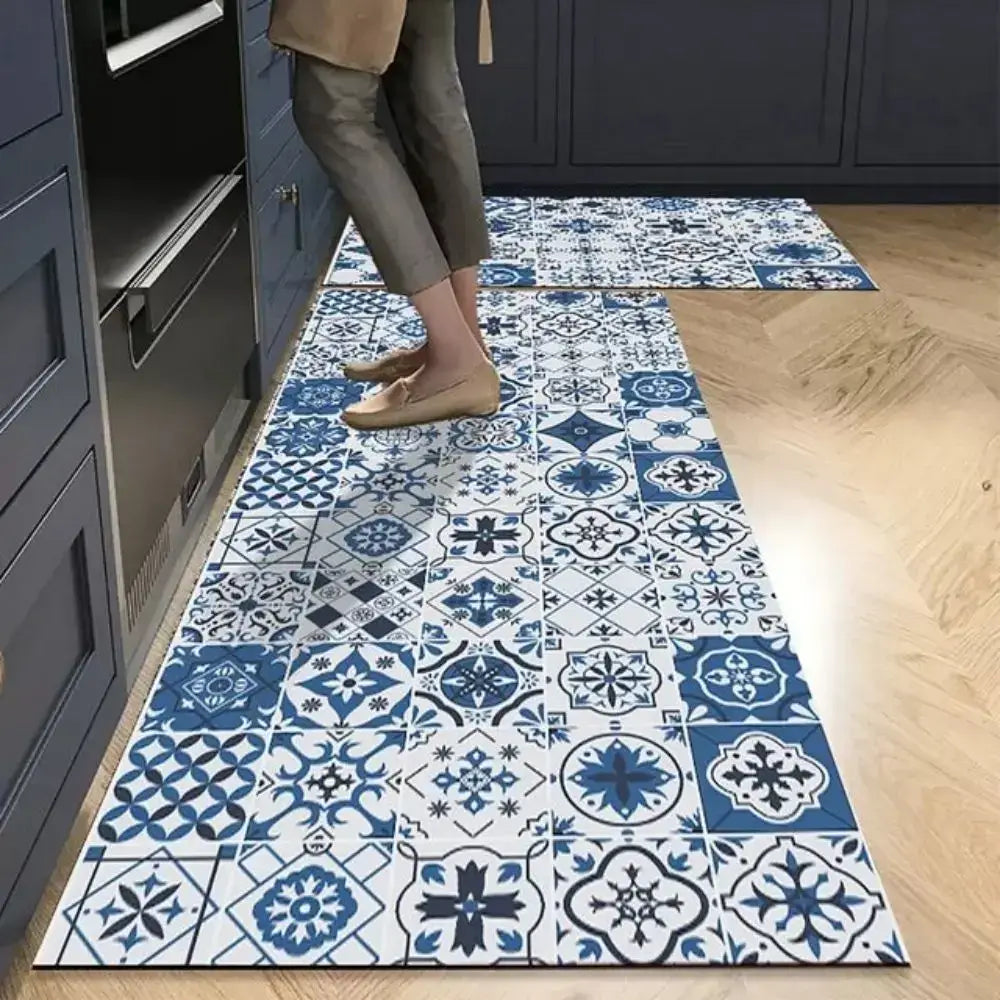 Tapis de Cuisine Lavable Anti-Taches – Antidérapant & Résistant